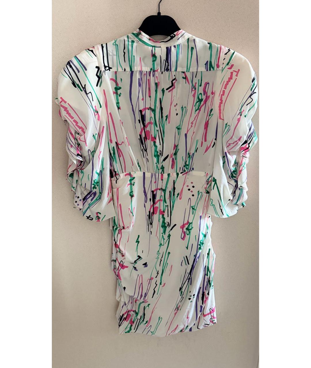 ISABEL MARANT Мульти шелковое коктейльное платье, фото 2