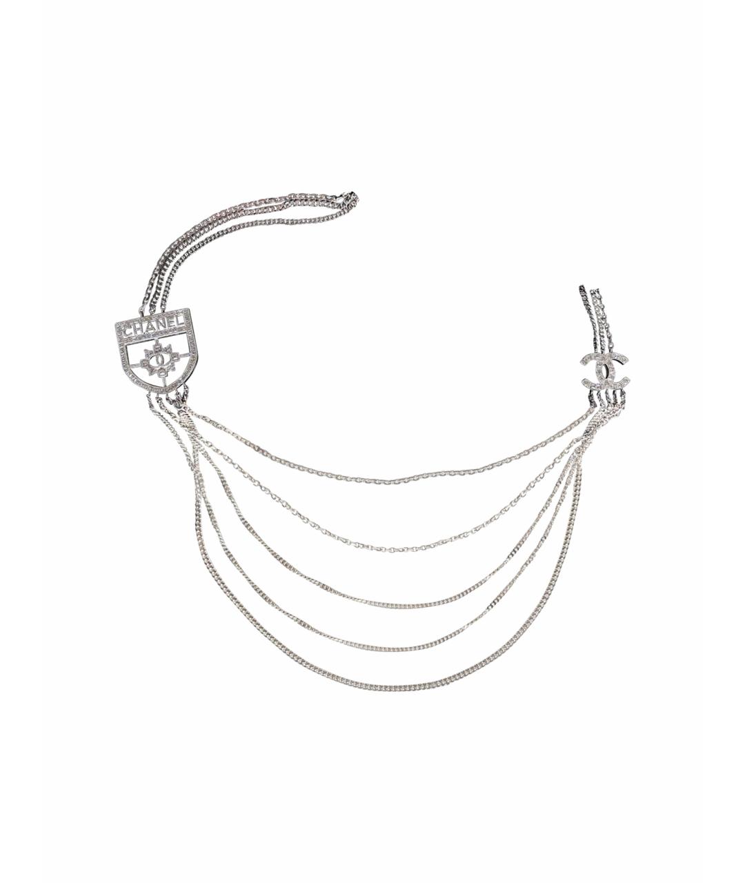 CHANEL Серебряное колье, фото 1