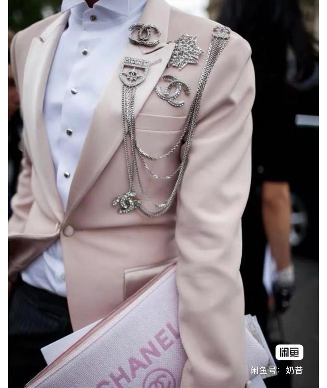 CHANEL Серебряное колье, фото 5