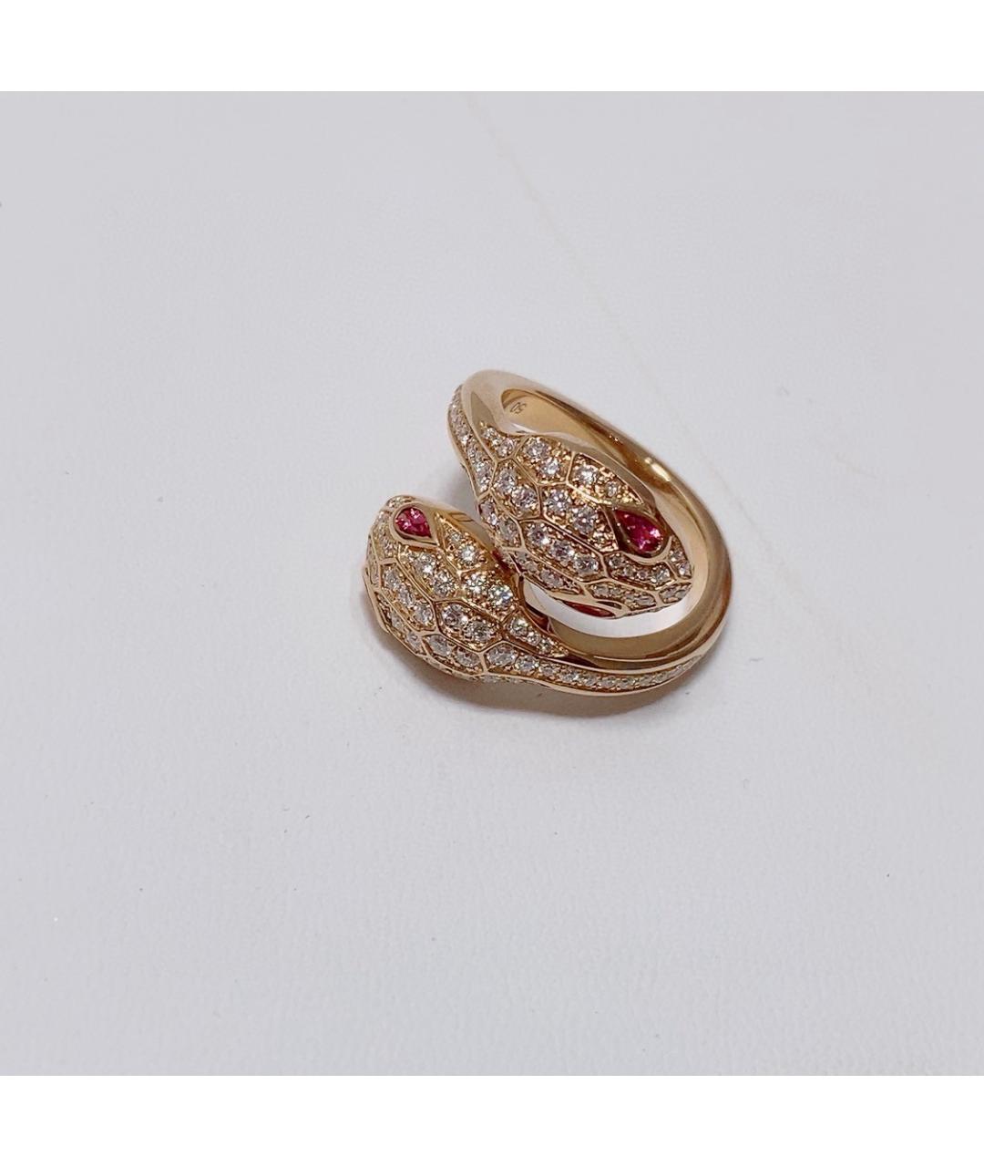 BVLGARI Золотое кольцо из розового золота, фото 5