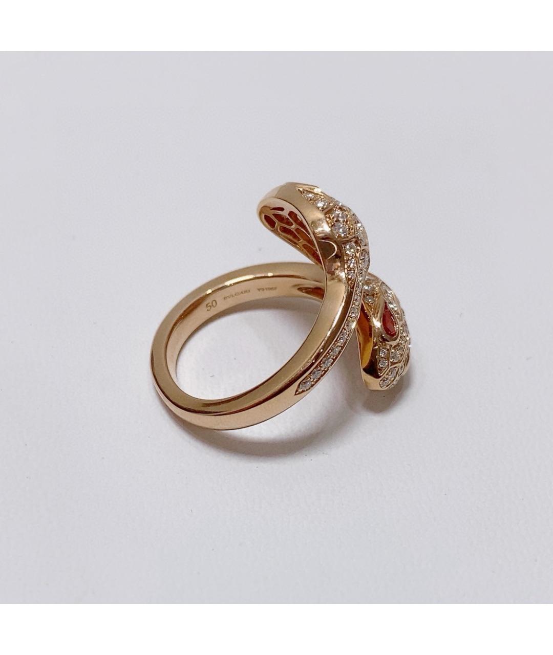 BVLGARI Золотое кольцо из розового золота, фото 3