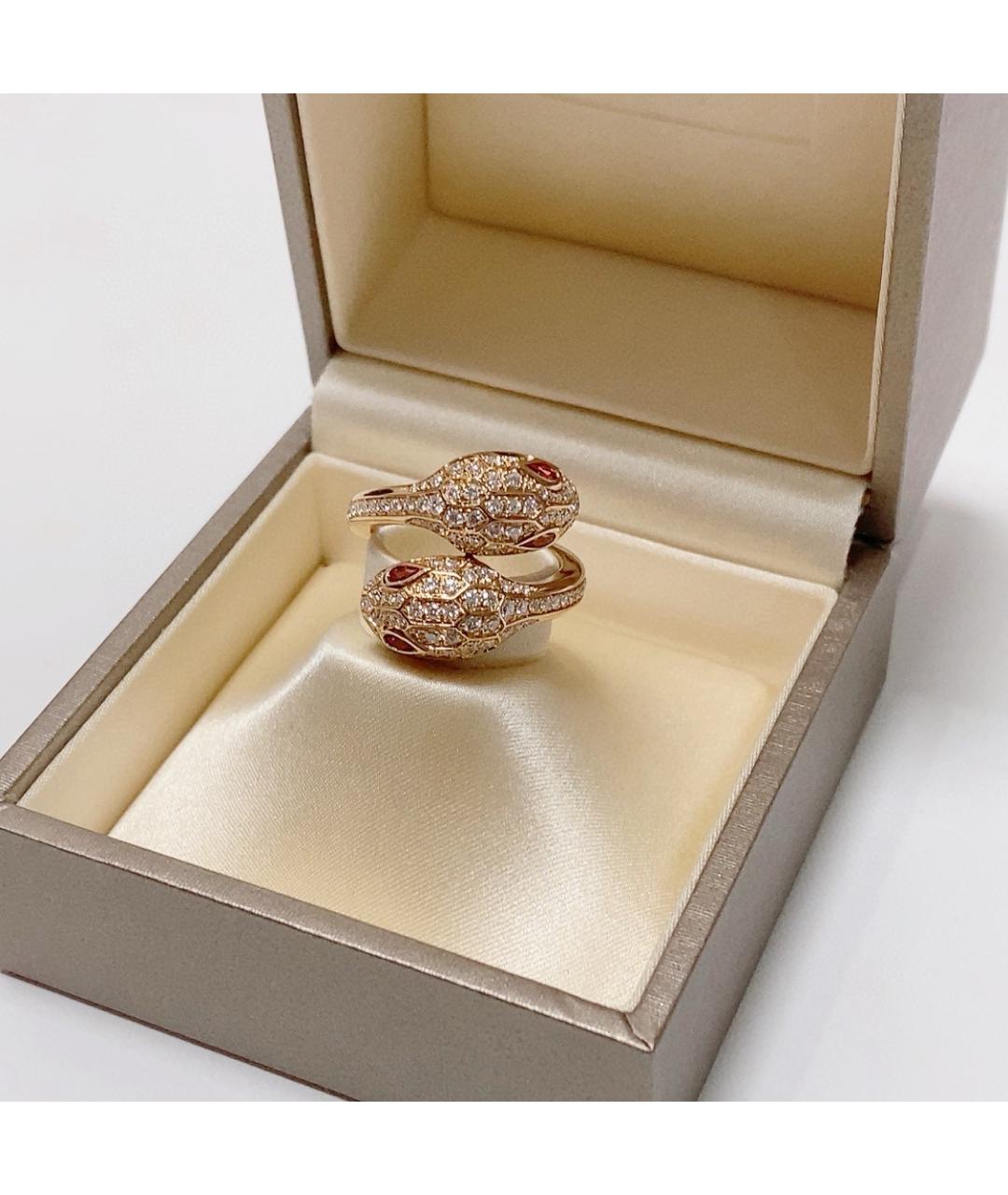 BVLGARI Золотое кольцо из розового золота, фото 4