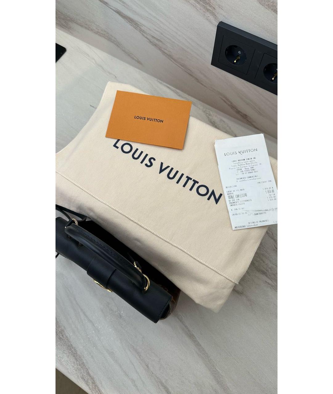 LOUIS VUITTON Коричневая сумка через плечо, фото 7