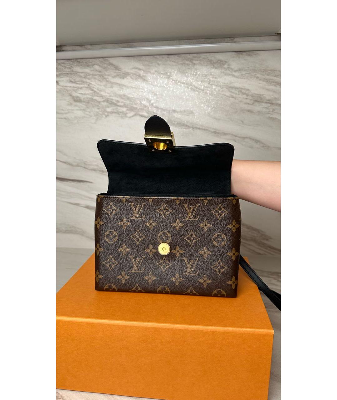 LOUIS VUITTON Коричневая сумка через плечо, фото 6