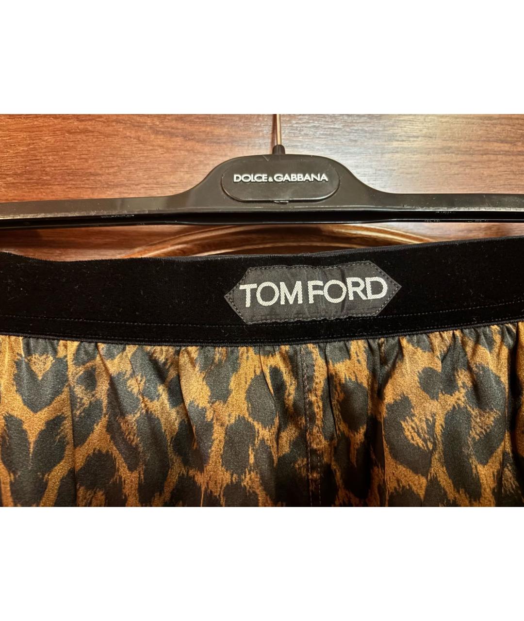 TOM FORD Мульти шелковые шорты, фото 7