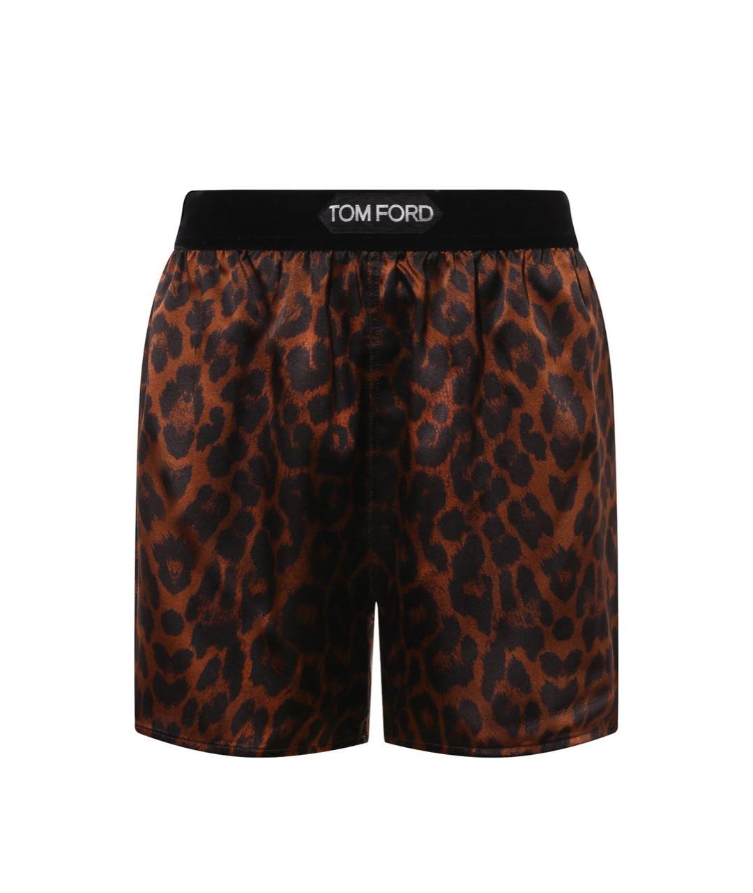 TOM FORD Мульти шелковые шорты, фото 1
