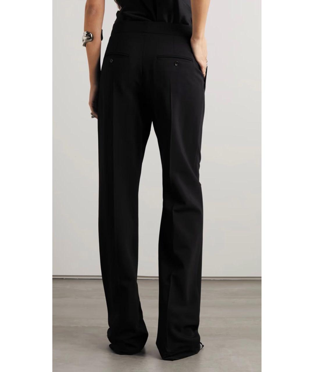 ISABEL MARANT Черные вискозные прямые брюки, фото 8