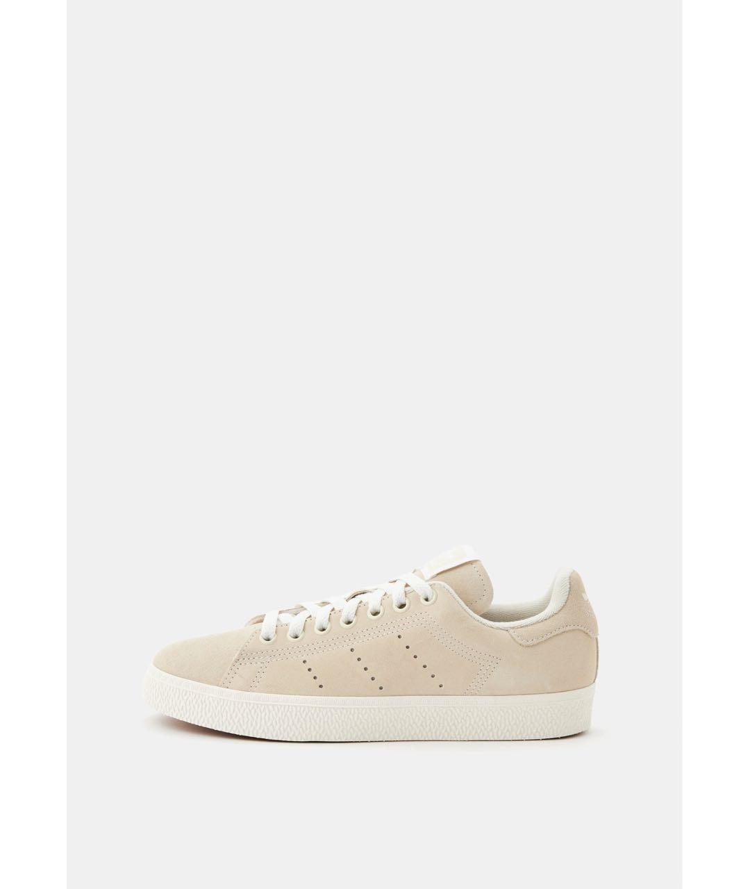 ADIDAS Бежевые замшевые кеды, фото 6