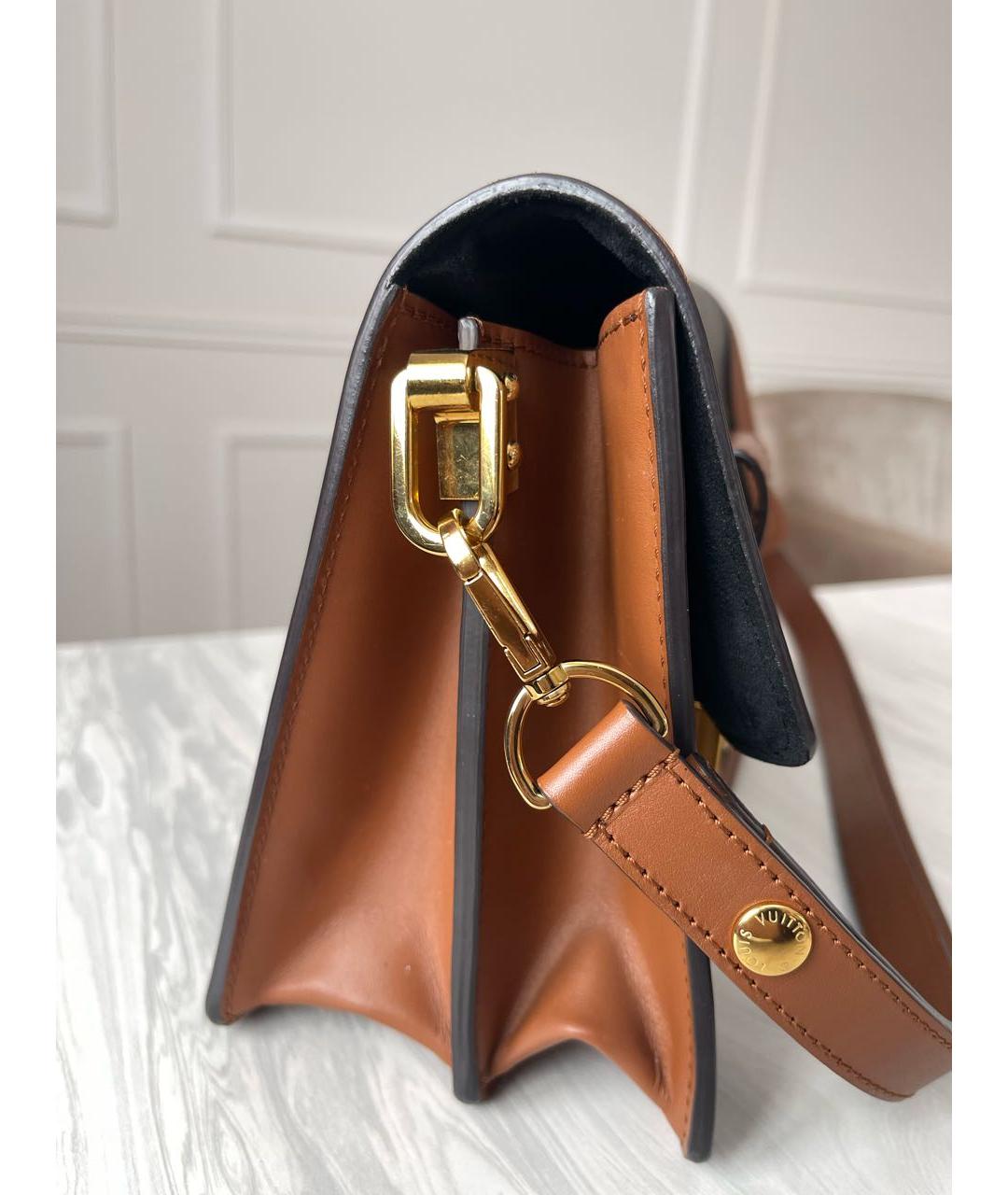 LOUIS VUITTON Коричневая сумка через плечо, фото 4