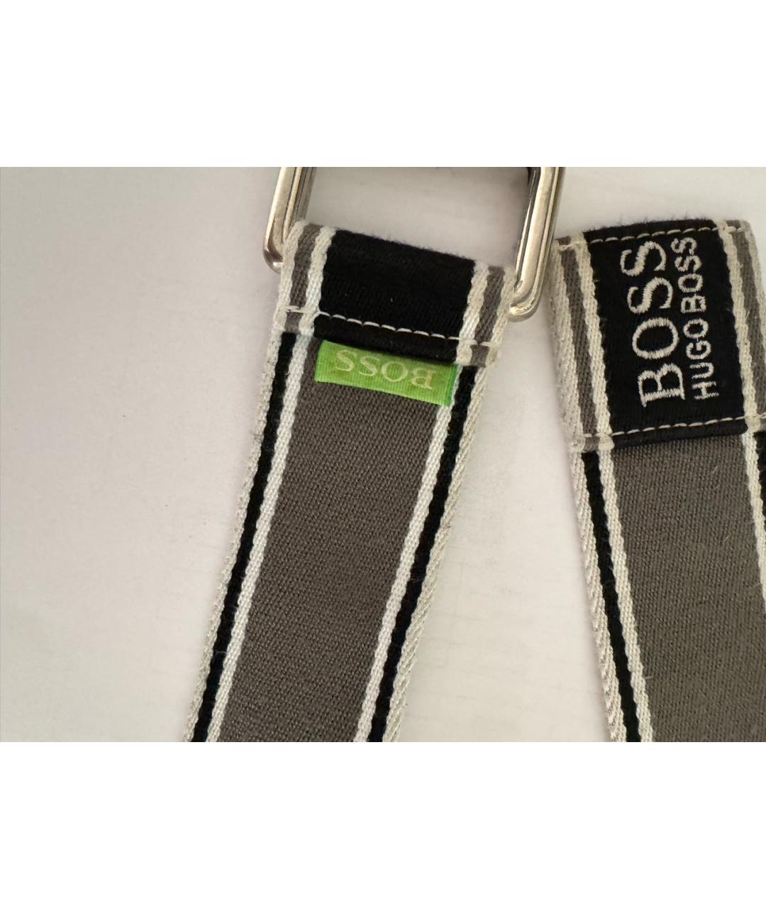 HUGO BOSS Синий ремень, фото 4