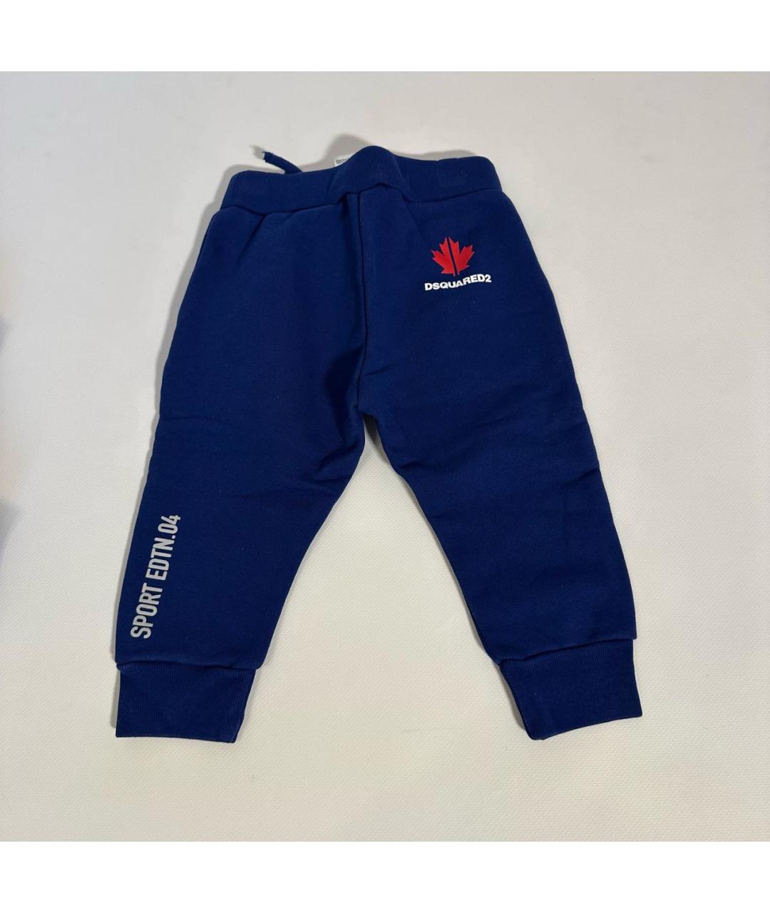 DSQUARED2 Синий хлопковый комплект, фото 4