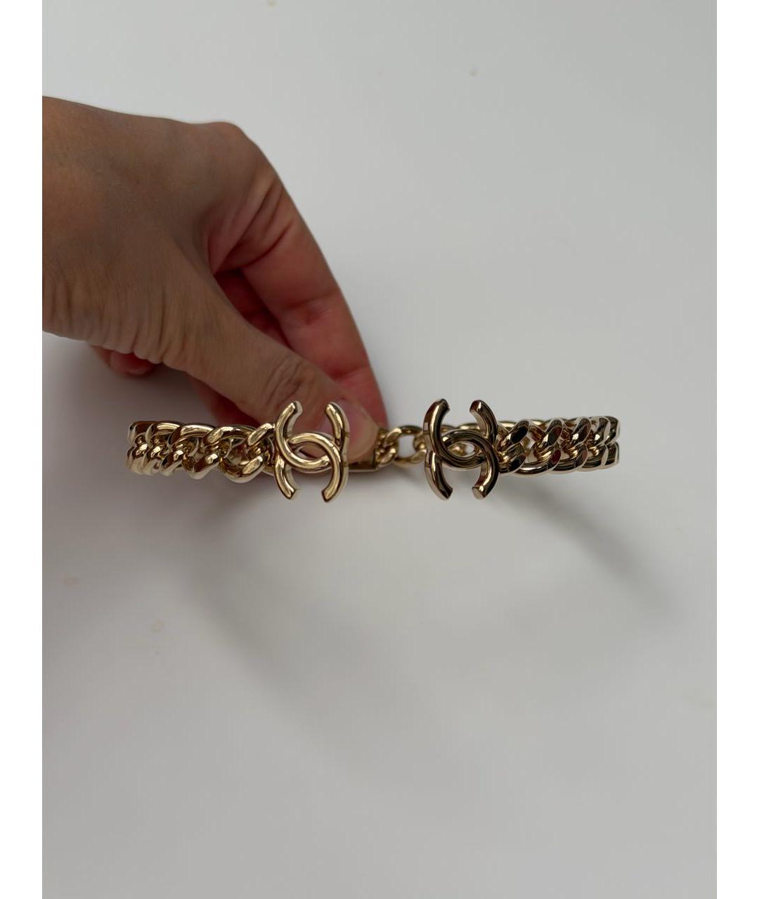 CHANEL Золотой чокер, фото 4