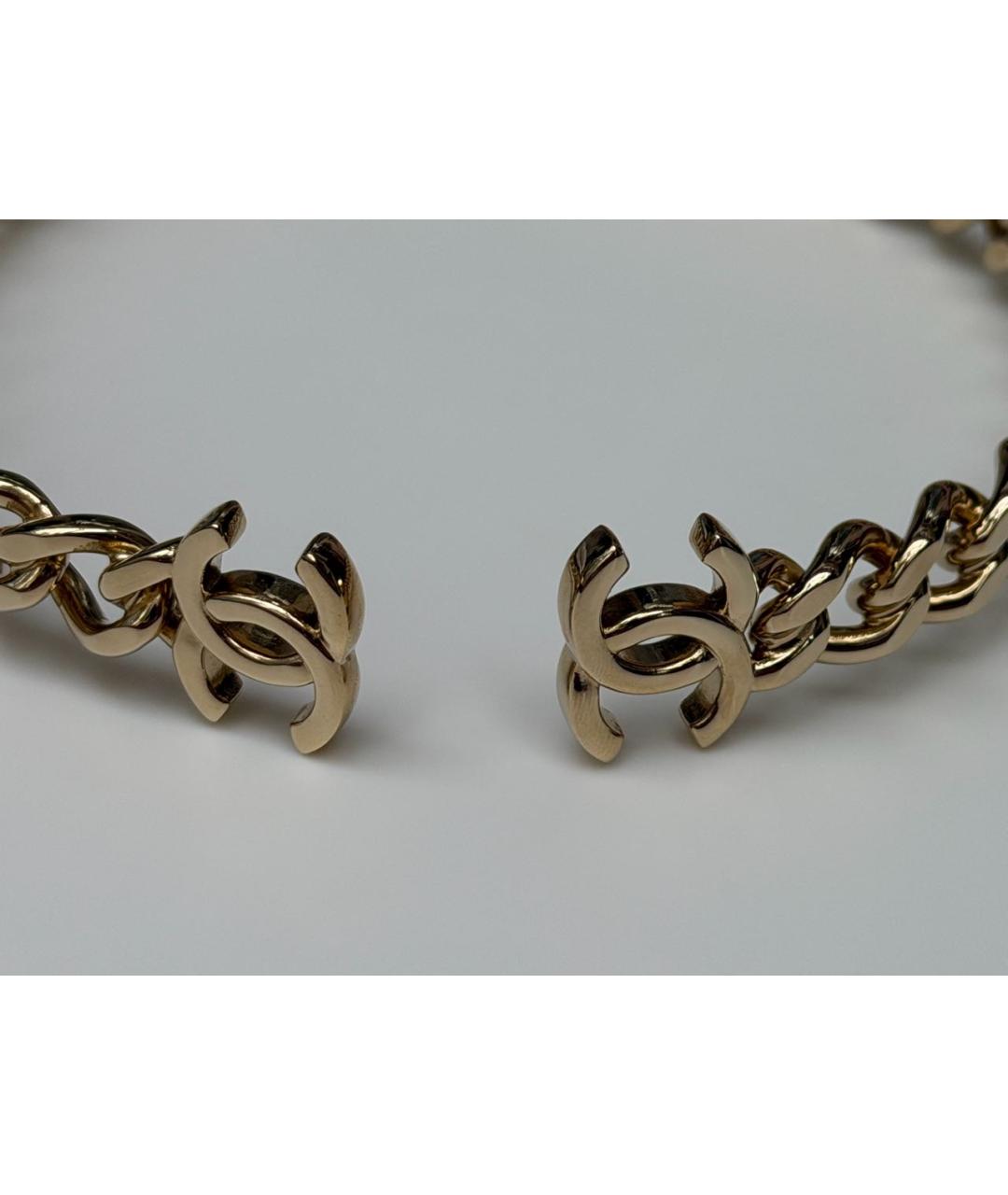 CHANEL Золотой чокер, фото 5