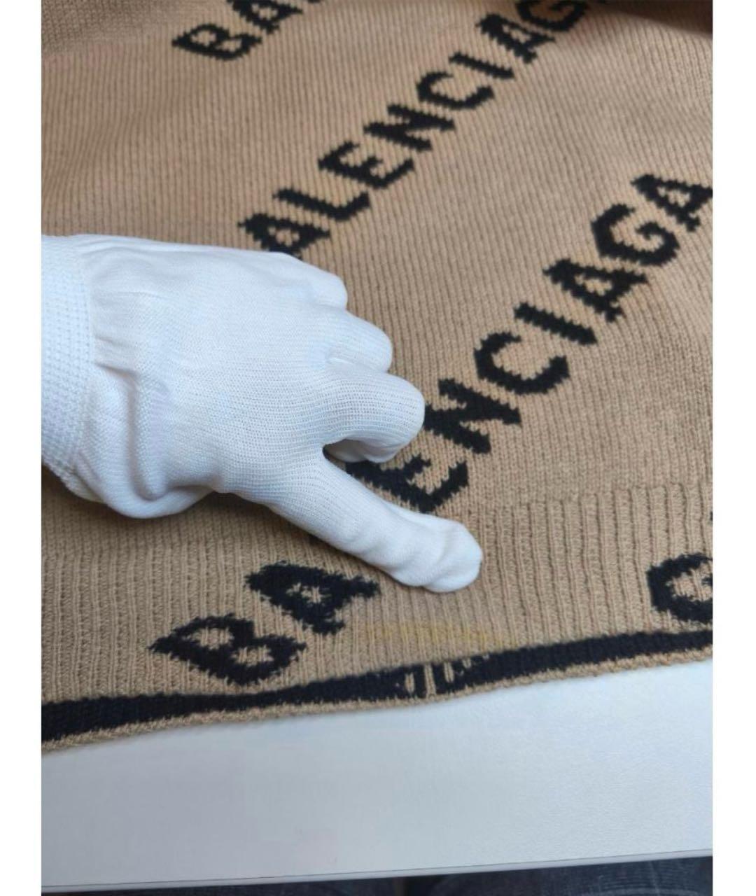 BALENCIAGA Мульти шерстяной джемпер / свитер, фото 6