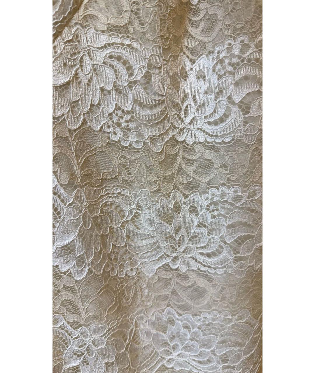 RALPH LAUREN Бежевое полиэстеровое платье, фото 4