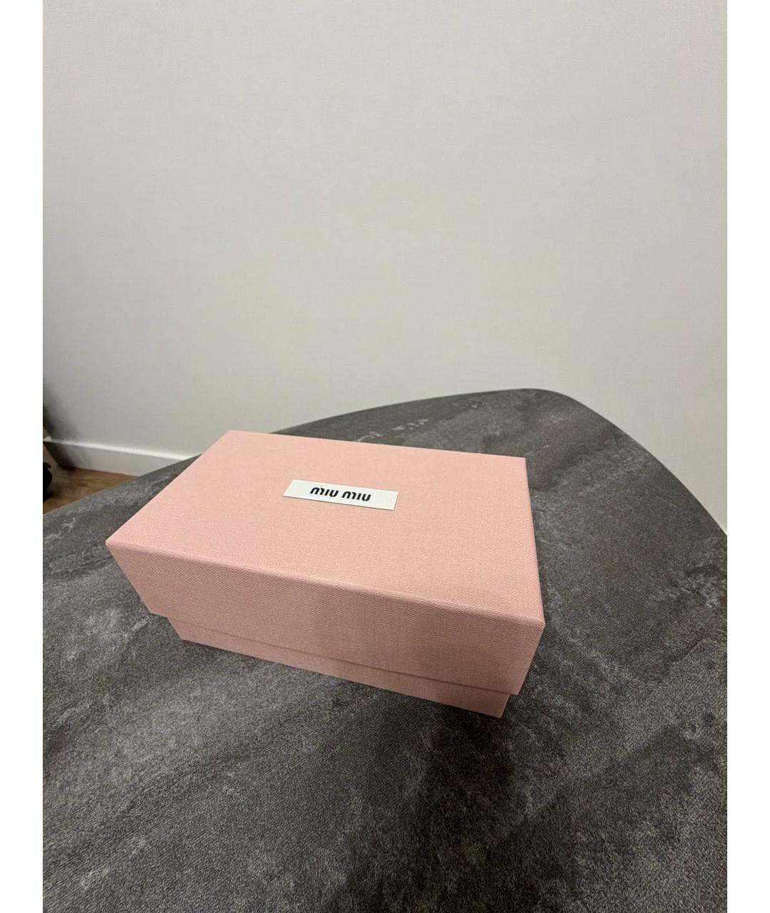 MIU MIU Черные пластиковые солнцезащитные очки, фото 4