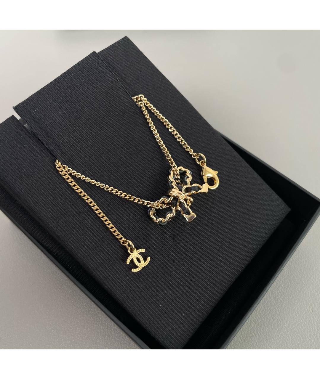 CHANEL Золотое колье, фото 3