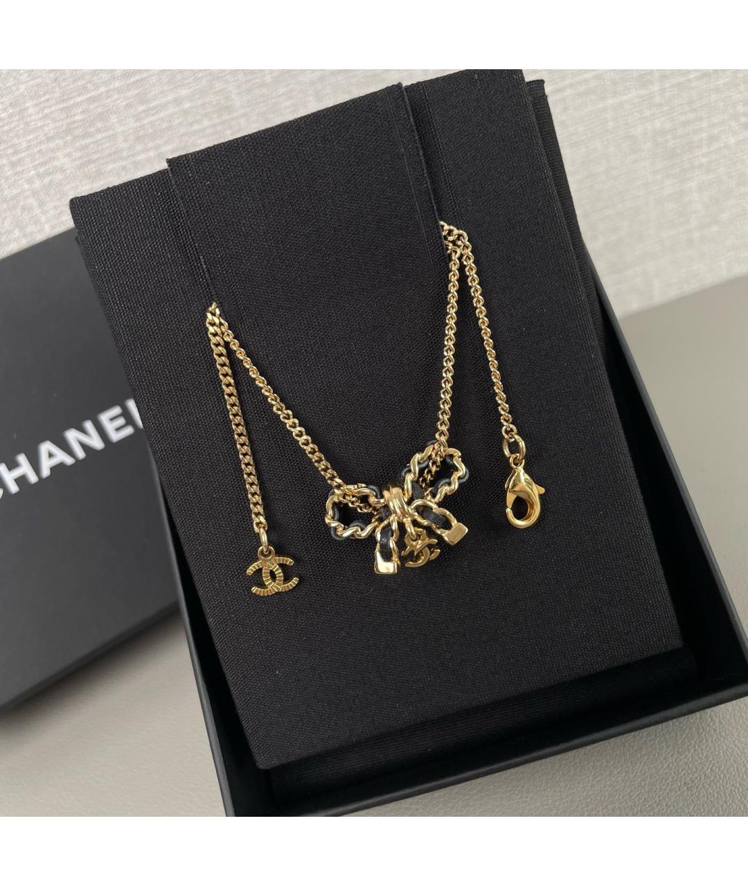 CHANEL Золотое колье, фото 5