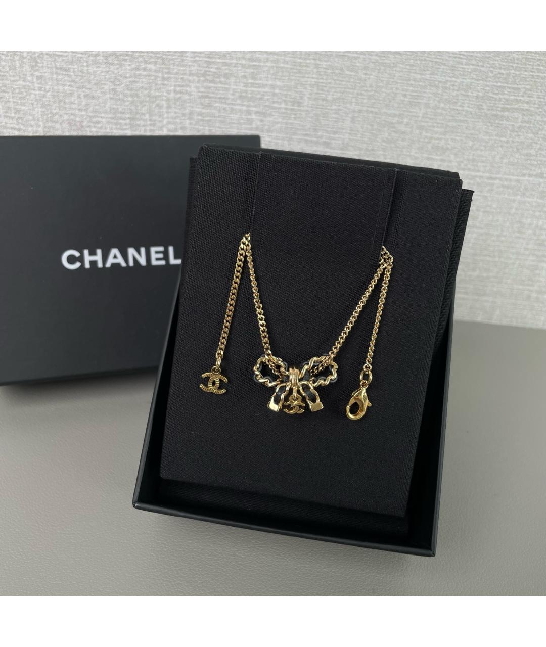 CHANEL Золотое колье, фото 2