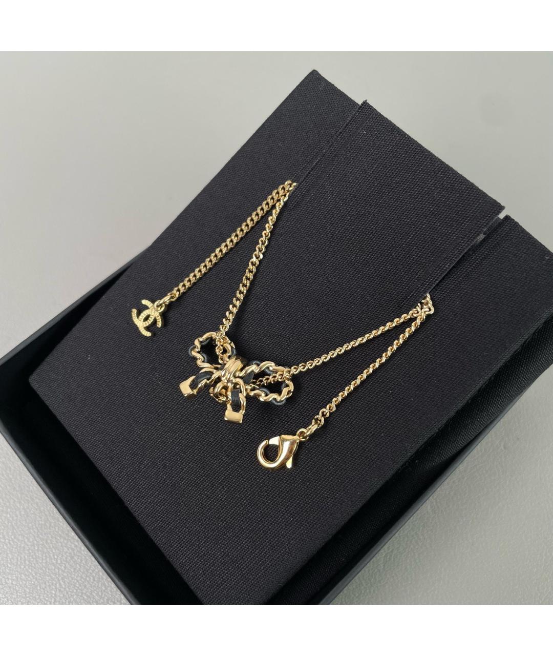 CHANEL Золотое колье, фото 4