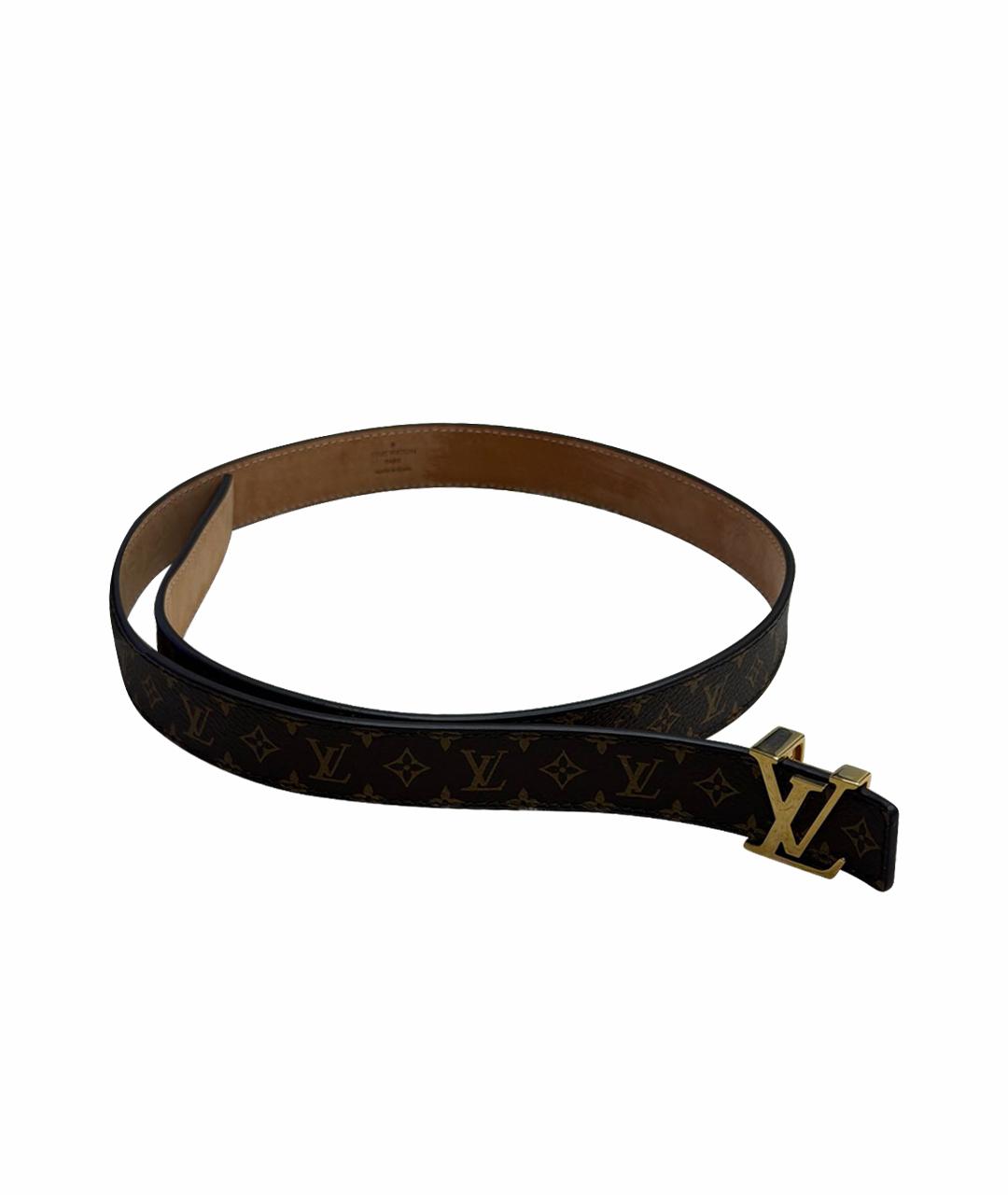 LOUIS VUITTON Коричневый ремень, фото 1