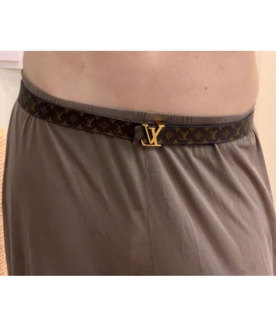 LOUIS VUITTON Коричневый ремень, фото 6