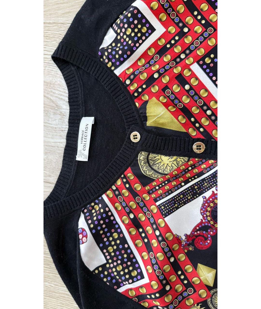VERSACE COLLECTION Мульти шерстяной джемпер / свитер, фото 3