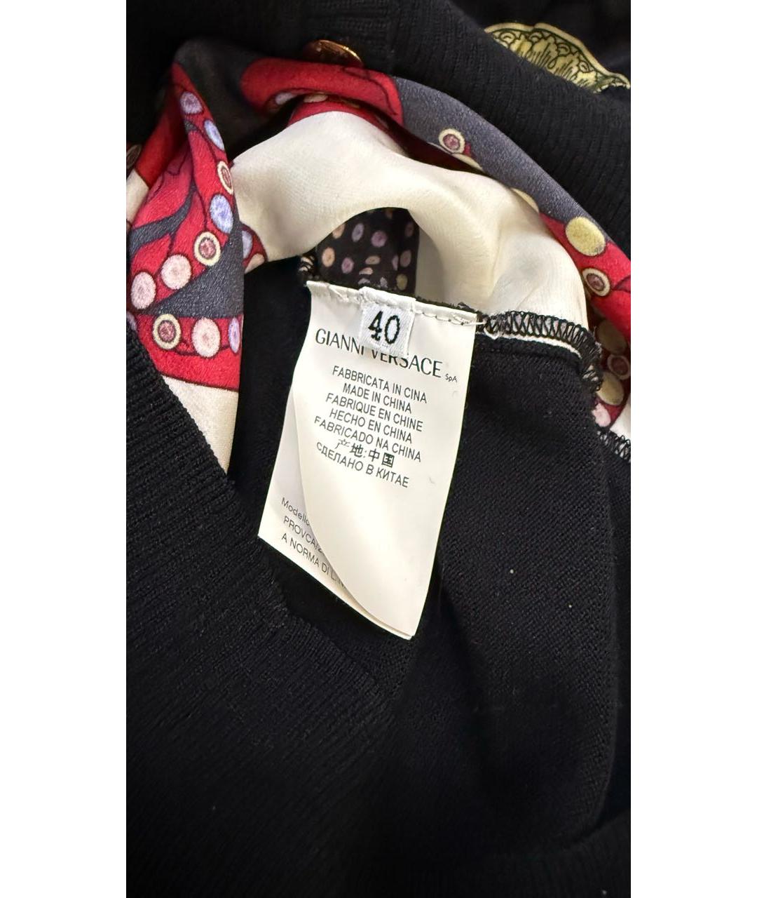 VERSACE COLLECTION Мульти шерстяной джемпер / свитер, фото 6