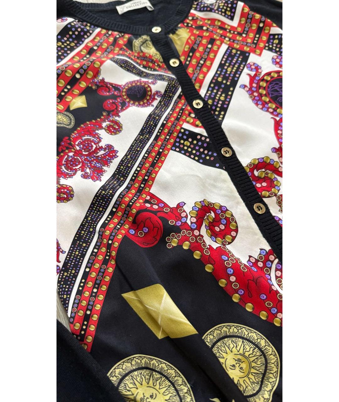 VERSACE COLLECTION Мульти шерстяной джемпер / свитер, фото 4