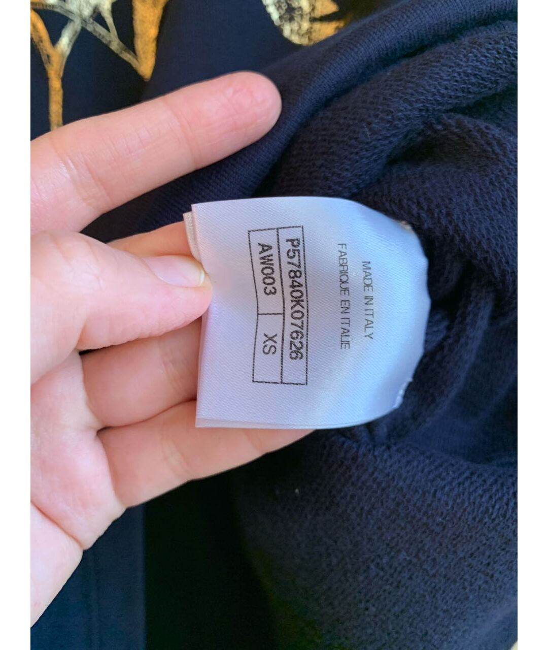 CHANEL Синяя футболка, фото 4