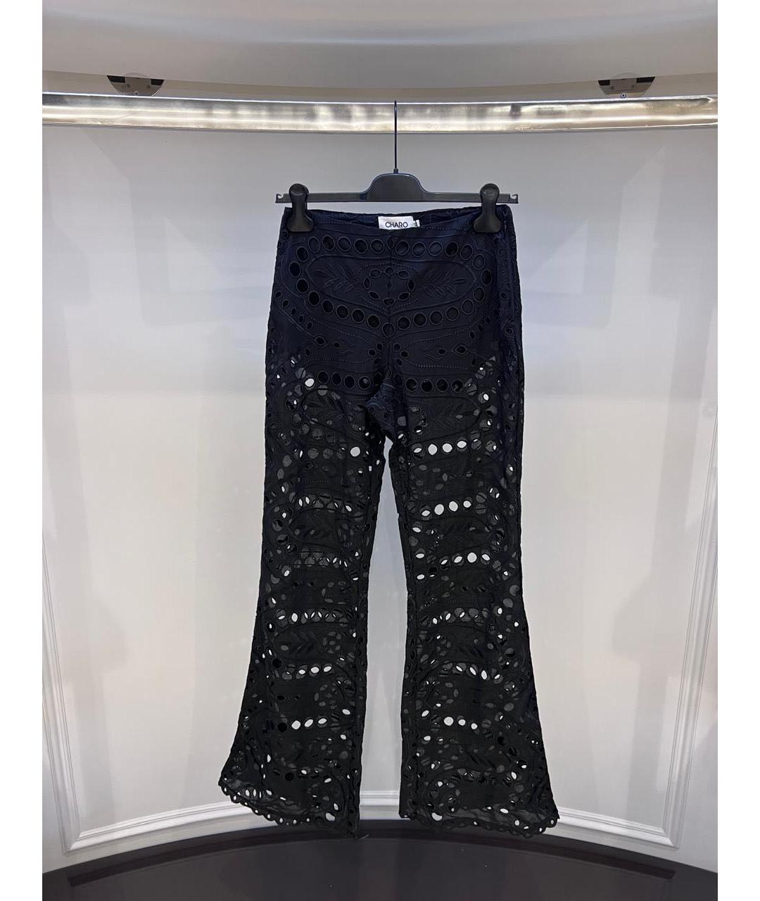 CHARO RUIZ Черные брюки широкие, фото 2