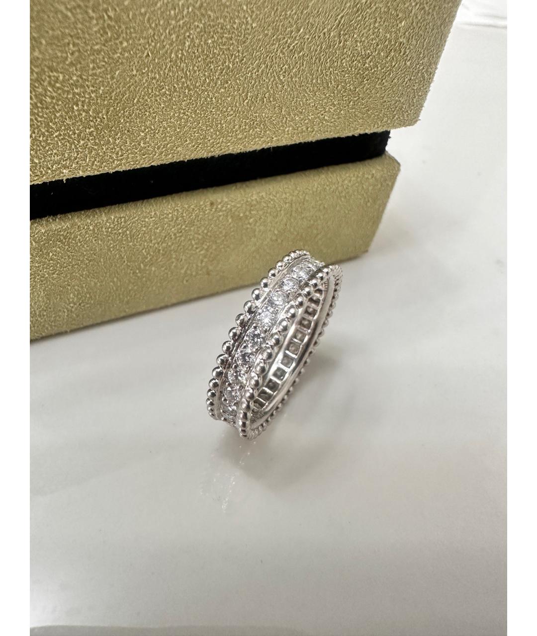 VAN CLEEF & ARPELS Серебряное платиновое кольцо, фото 5