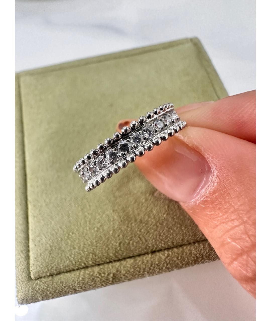 VAN CLEEF & ARPELS Серебряное платиновое кольцо, фото 2