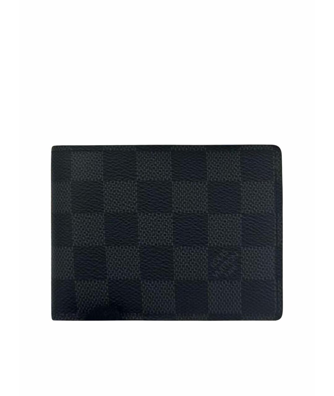 LOUIS VUITTON Черный кошелек, фото 1