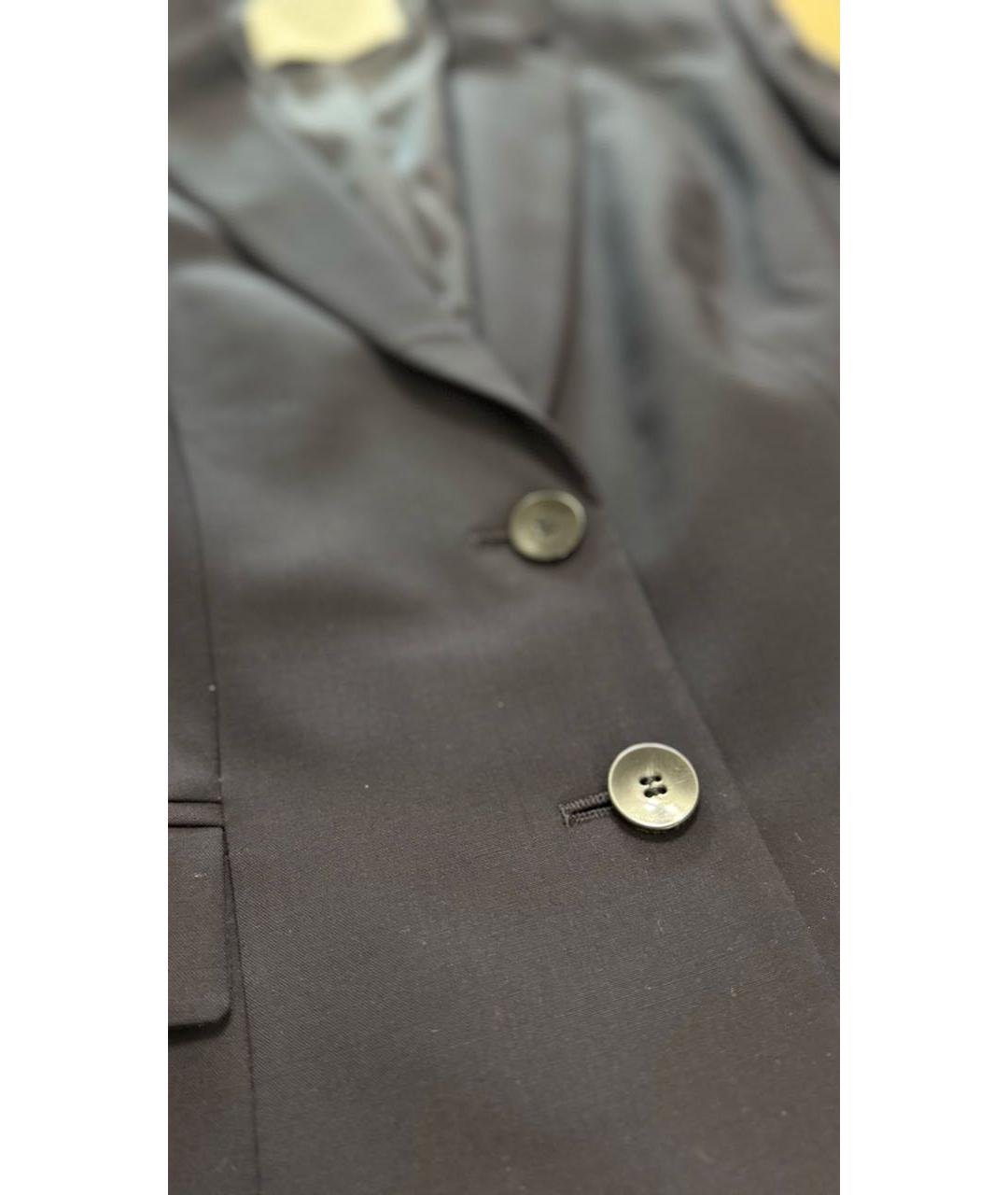 HUGO BOSS Темно-синий шерстяной жакет/пиджак, фото 5
