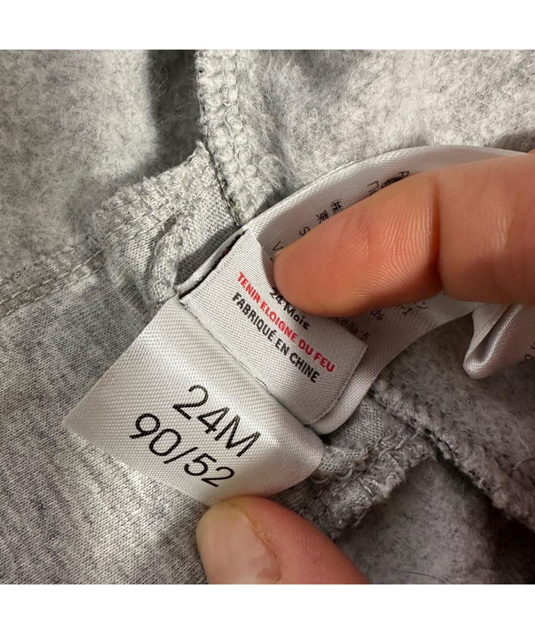 STELLA MCCARTNEY Серый хлопковый комплект, фото 6