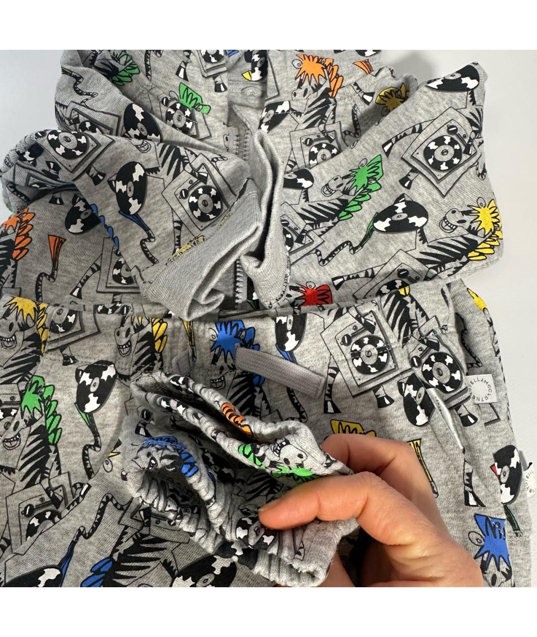 STELLA MCCARTNEY Серый хлопковый комплект, фото 8