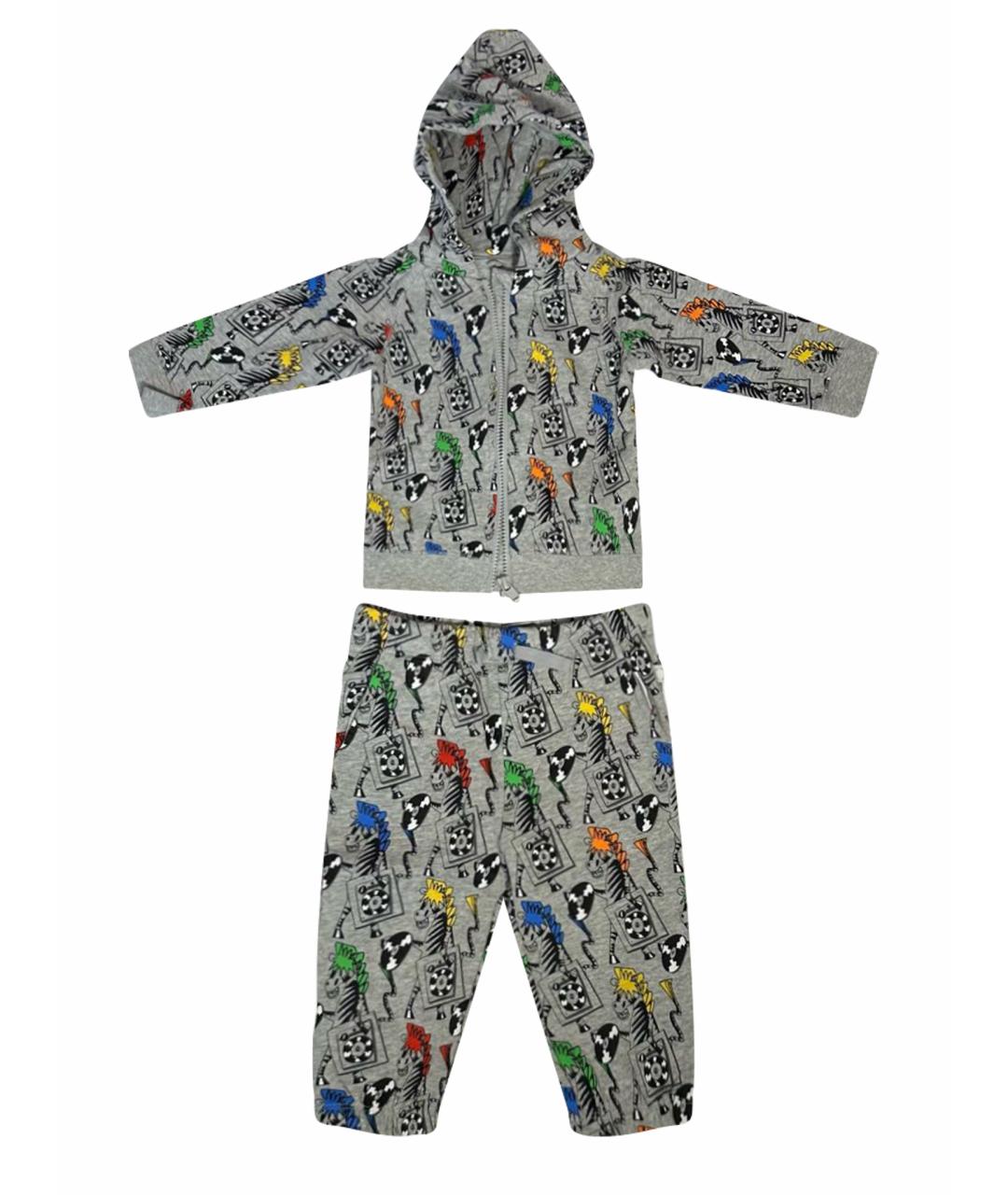 STELLA MCCARTNEY Серый хлопковый комплект, фото 1