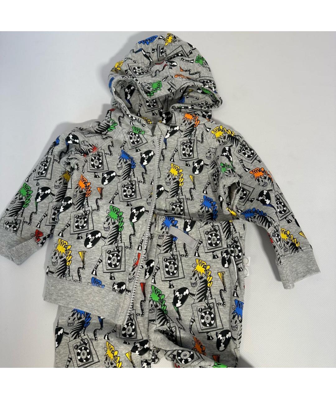 STELLA MCCARTNEY Серый хлопковый комплект, фото 2