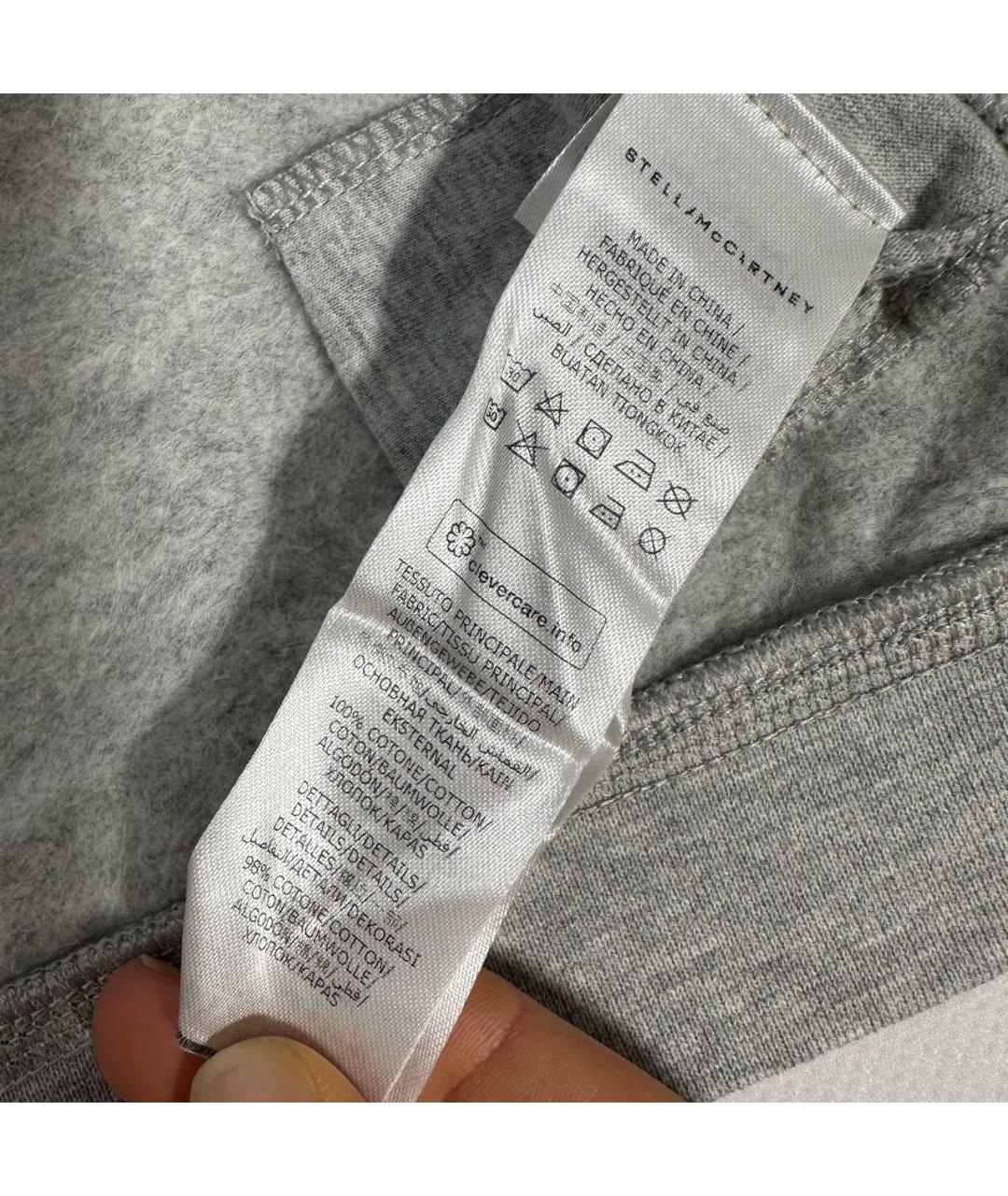 STELLA MCCARTNEY Серый хлопковый комплект, фото 5