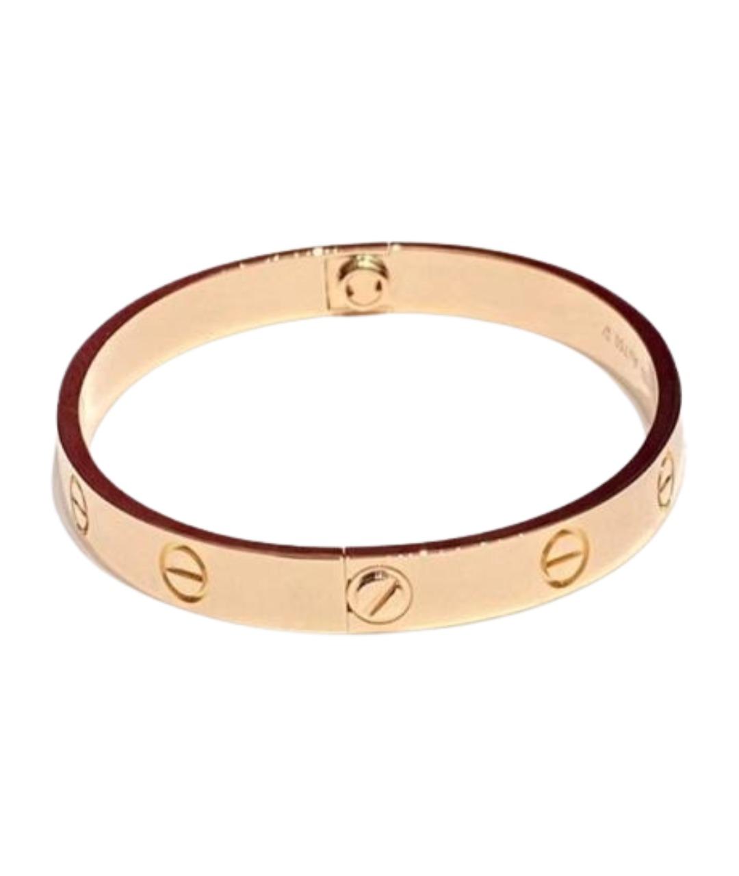 CARTIER Золотой браслет из розового золота, фото 1