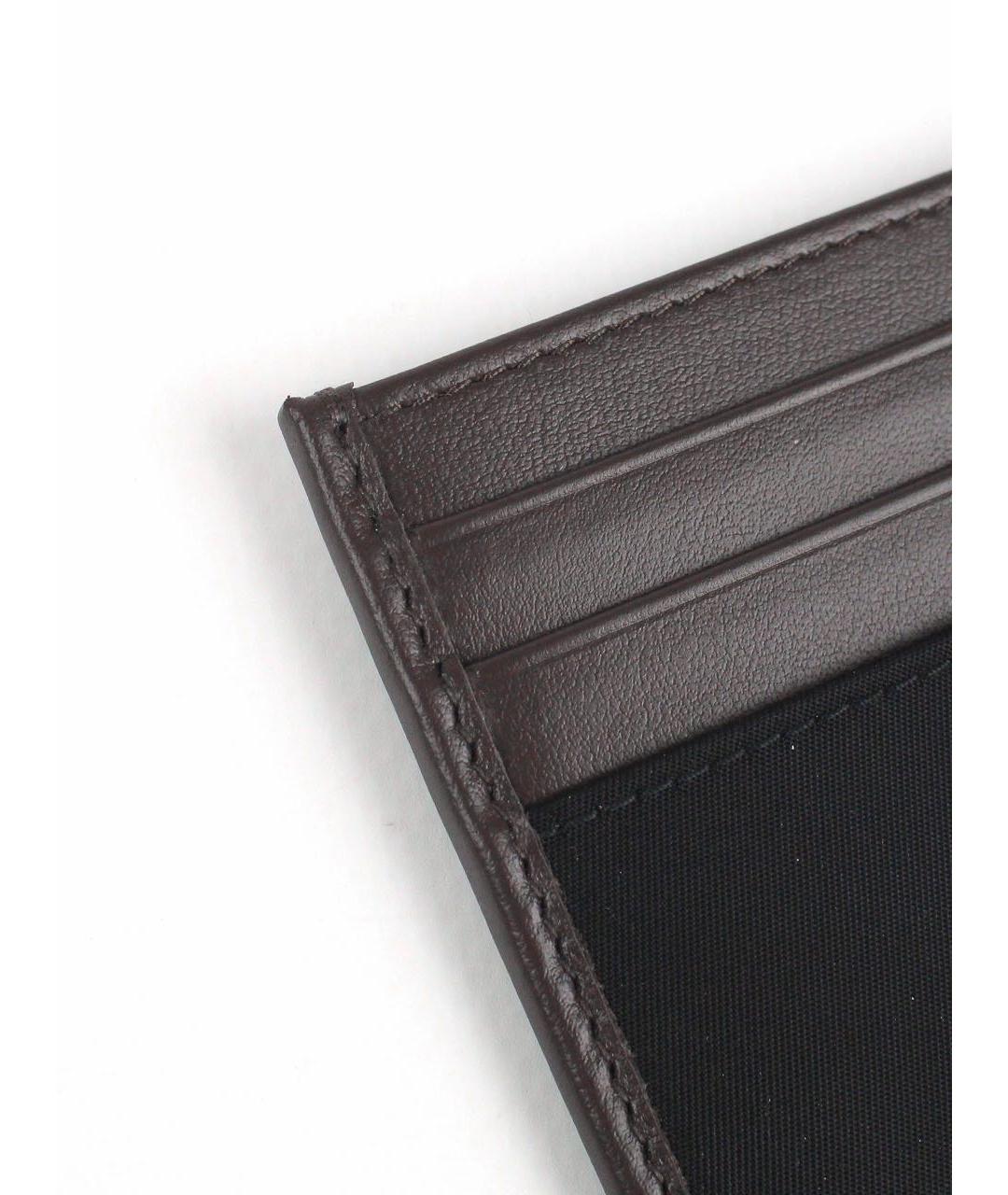 PRADA Коричневый кожаный кардхолдер, фото 6