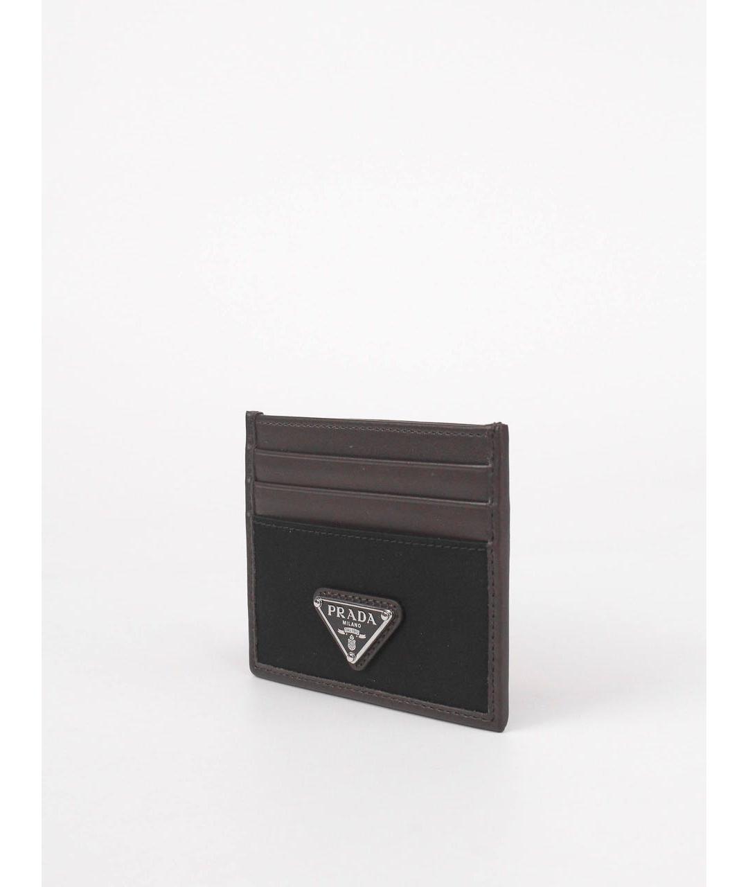 PRADA Коричневый кожаный кардхолдер, фото 3