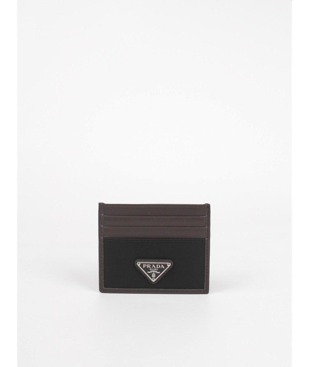 PRADA Коричневый кожаный кардхолдер, фото 8