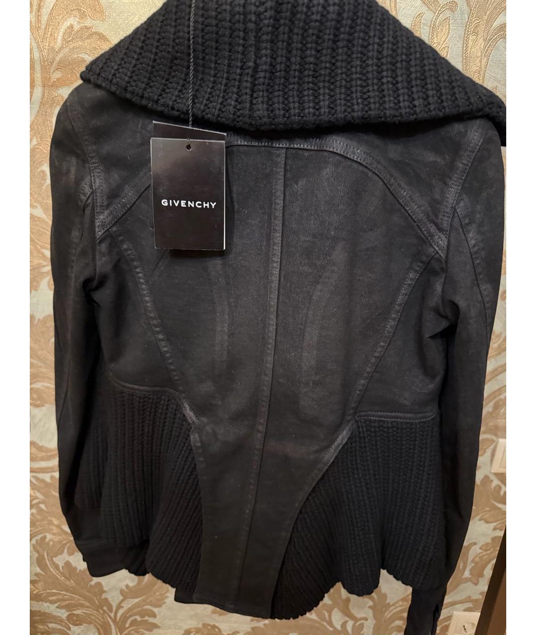 GIVENCHY Черный деним жакет/пиджак, фото 3