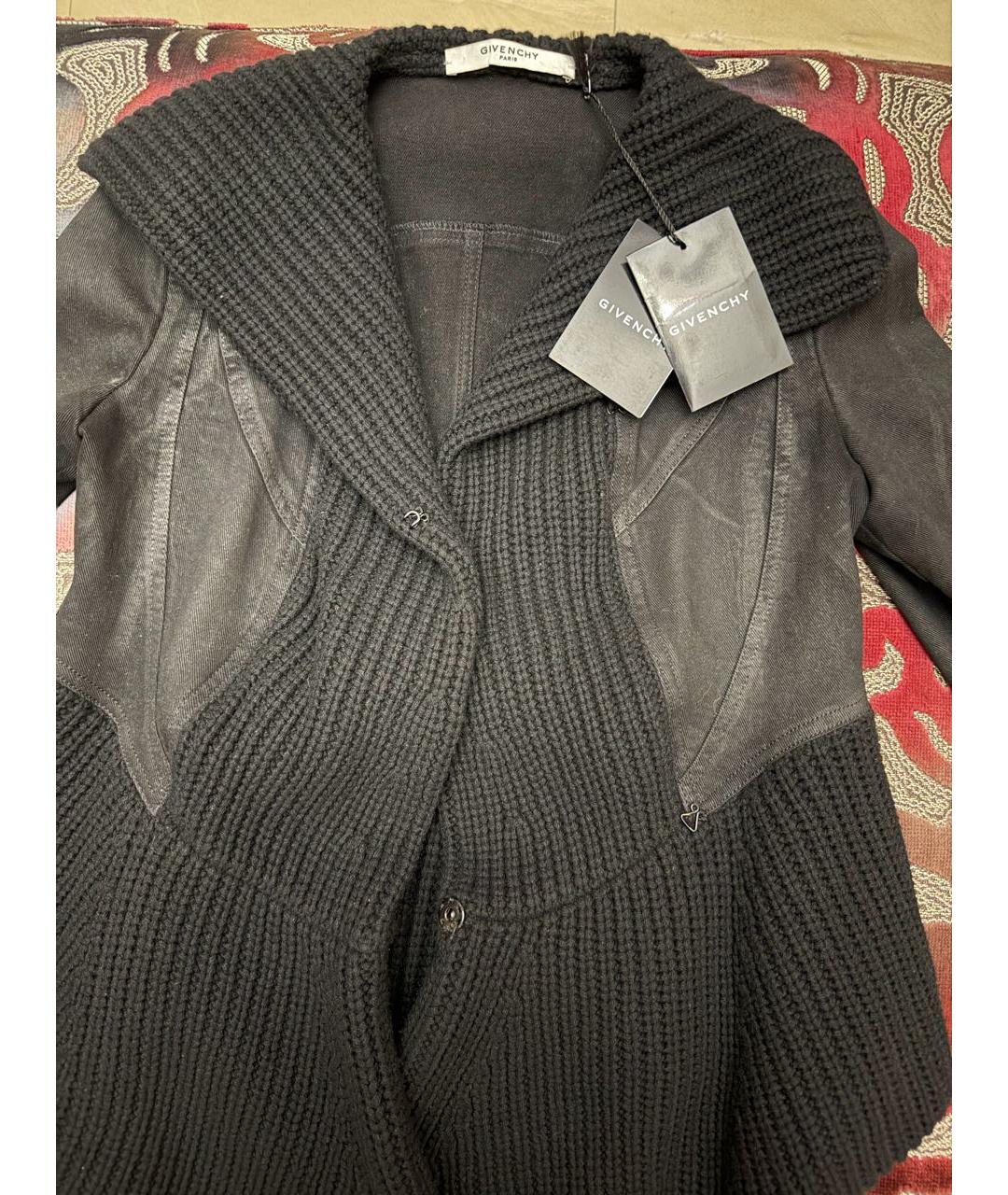 GIVENCHY Черный деним жакет/пиджак, фото 5