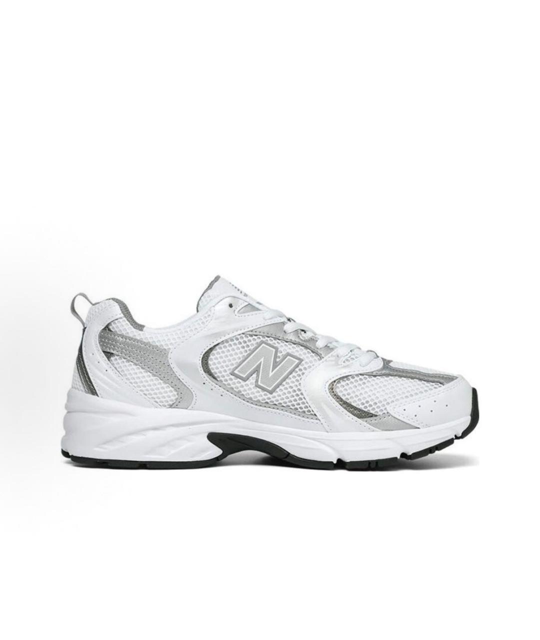 NEW BALANCE Белые текстильные кроссовки, фото 8