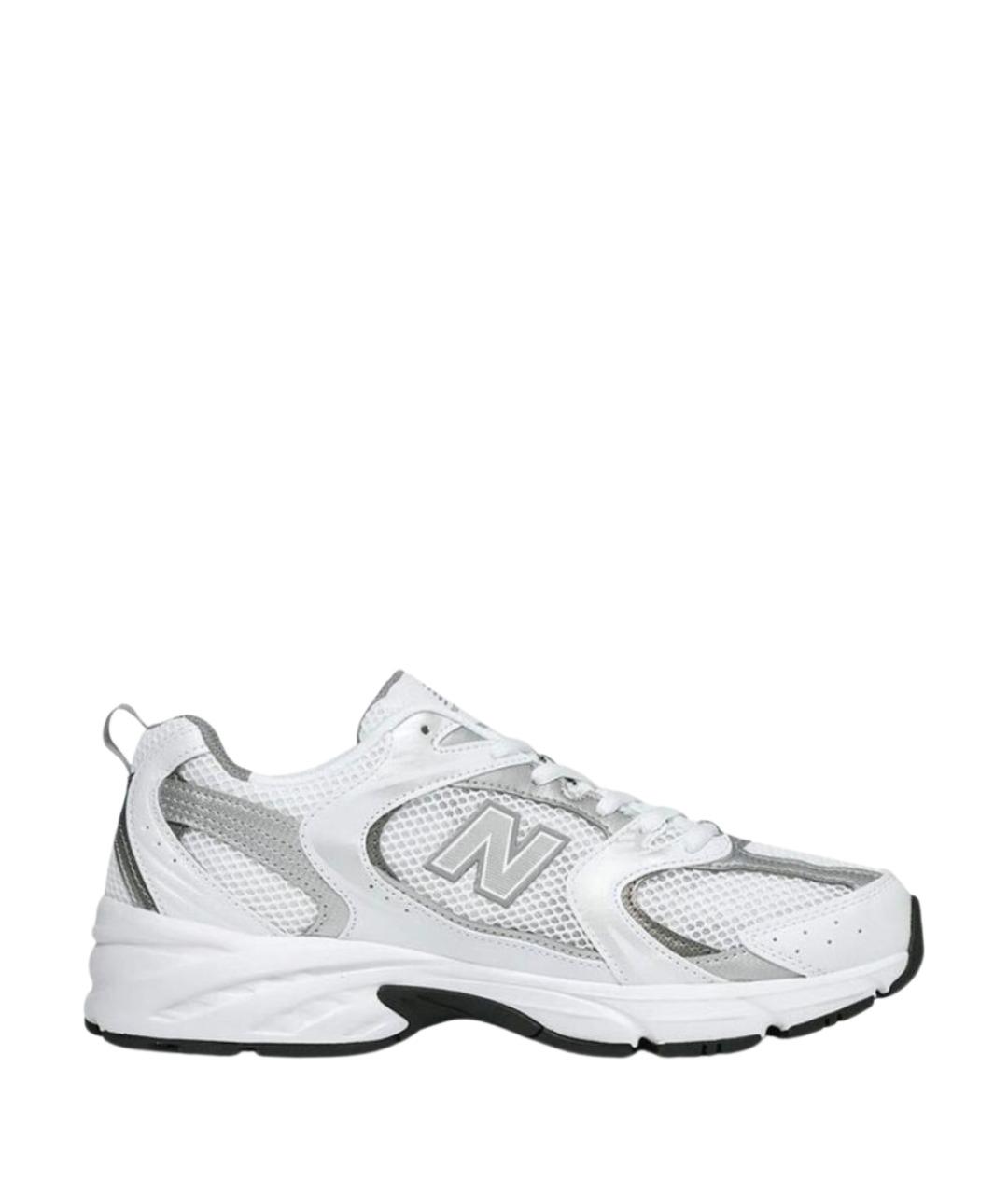 NEW BALANCE Белые текстильные кроссовки, фото 1
