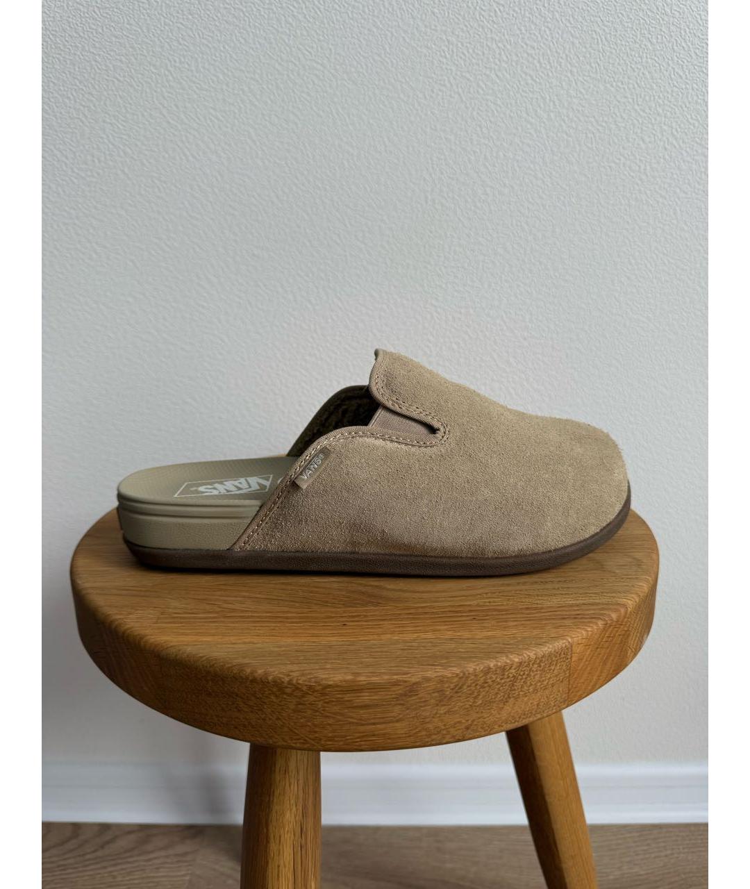 VANS Бежевые замшевые мюли, фото 6
