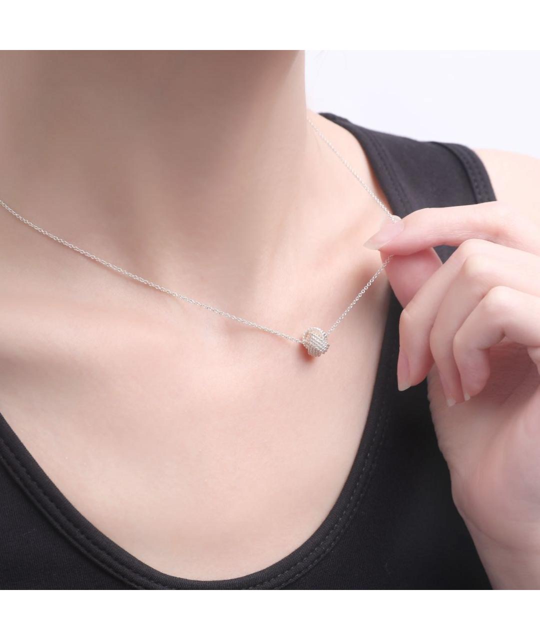 TIFFANY&CO Серебряное серебряное колье, фото 4